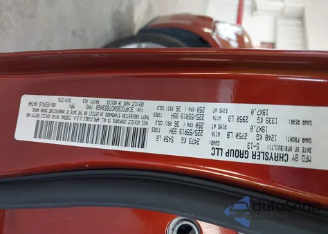 2013 Dodge Journey Sxt z USA, uszkodzony, nr VIN 3C4PDCBGXDT653460